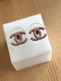 CHANEL シャネル　ピアス　ピンク