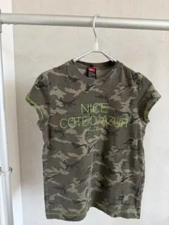 ダブルスタンダードクロージング迷彩柄 半袖Tシャツ NICのサムネイル