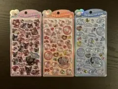 サンリオ うるちゅるポップシール 日焼け ハローキティ シナモロール 3種セット