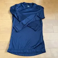 Mizuno ネイビー 長袖 アンダーシャツ 150