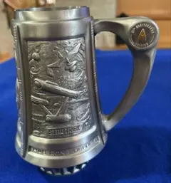 公式25周年記念スタートレック ピューター（錫）製、ビアジョッキ