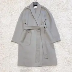 【タグ付】アーバンリサーチ リバーウールショールカラーコート ベルト ロング 春のサムネイル
