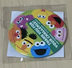 セサミストリート 缶バッジ 　非売品　ユニバーサルスタジオ限定　新品