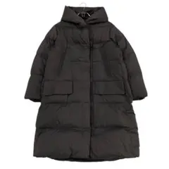 UNIQLO＋J ダウンコート レディースM ダークグレー系