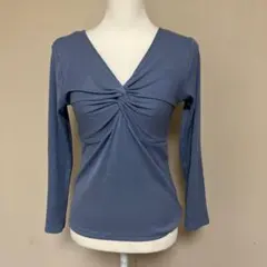 【美品】oneway カットソー　ブルー　M