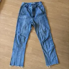 KBF デニムパンツ　スリットあり　size36のサムネイル