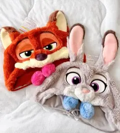 東京ディズニーリゾート　ズートピア　ニック　ジュディ　ファンキャップ　セット