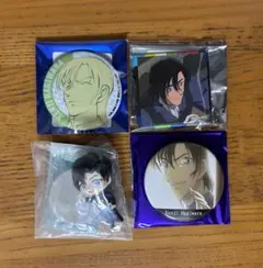 10/16まで 名探偵コナン 萩原研二 缶バッジ