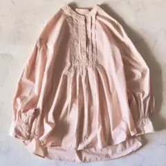 美品✨スローブイエナ 2023 タイプライター バンドカラーブラウス