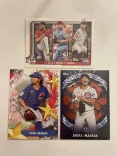 今永昇太　topps 2025 tokyo series 3枚セット