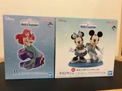ディズニー 一番くじ ラストワン賞 ミッキー＆ミニー Ｂ賞 アリエルのサムネイル