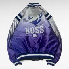 サントリー BOSS リバーシブル グラデーション スタジアムジャケット　企業物