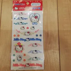 未使用　ハローキティ ボディシール 2001年製　平成レトロ　レア　ネイル