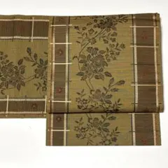 帯8129 ○高級 正絹 紬 絞り 名古屋仕立て 名古屋帯 辻ヶ花 - メルカリ