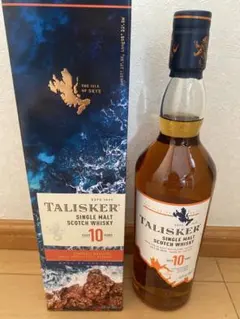 TALISKER　タリスカー10年　旧ボトル　ミニボトル　2本セット　未開封 ウイスキー 45.8度 タリスカー 10年 200ml×1本 箱付 ミニボトル : 酒