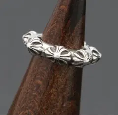 クロムハーツ正規品クロスバンドリング11号22k加工