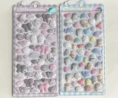[新品未開封]ふわふわドロップシール うみうみ しろくろ 2点セット