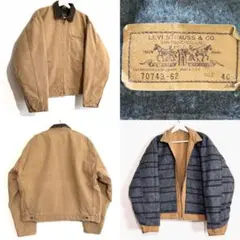 希少 90s USA製 Levi's 70743 ダックジャケット デトロイトのサムネイル