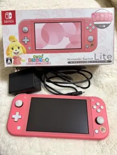 Nintendo Switch Lite ピンク どうぶつの森
