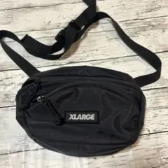 XLARGE ブラック ショルダーバッグ