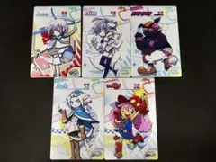 【匿名】ポップンミュージック／新規ノーマル リドルズ ユニラボ 5枚セット