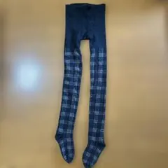 チェックあったかタイツ　ライトオン