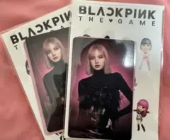 【新品 2枚】BLACKPINK THE GAME タレントカード Lisa
