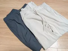 リブプルオンパンツ ジーユ GU L