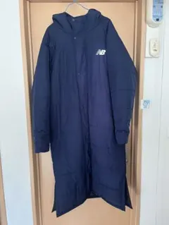 new balance ベンチコート Lサイズ ネイビー