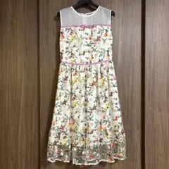Chesty 刺繍ワンピース　0サイズ