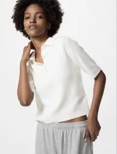 UNIQLO ポロセーター半袖のサムネイル