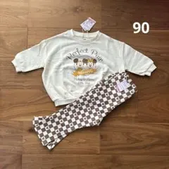 しまむら リトシー セットアップ 90cm ミッキー ミニー