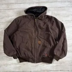 Carhartt アクティブジャケット J280 茶 M ゆるダボメンズ古着