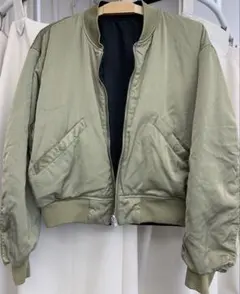 ☆最終価格☆ 美品 マウジー ブルゾン MA-1 ショート丈 リバーシブル