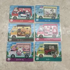 どうぶつの森 amiibo カードサンリオ6枚セット フルコンプ