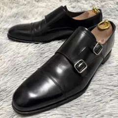 美品✨REGAL 26.0 V196 ビジネスシューズ ダブルモンク ブラックのサムネイル