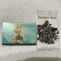 ゼルダの伝説　ツインウエハース　カード　青ボスボコブリン