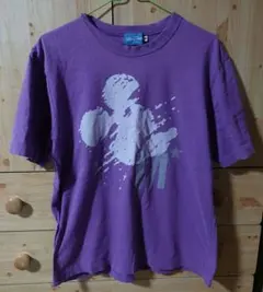 ディズニー　ミッキー　Tシャツ　パープル色　ディズニーリゾート