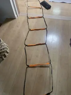 トレーニングラダー オレンジと黒