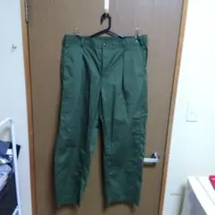 GU ワークパンツ オリーブグリーン