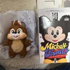 ミッキーファミリー チップ ぬいぐるみキーホルダー
