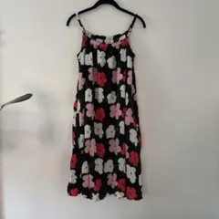 UNIQLO 花柄ノースリーブワンピース 160