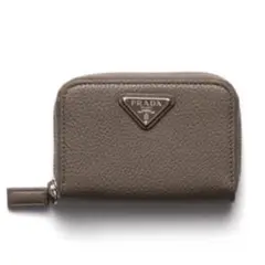 PRADA コインケース 小銭入れ グレー　ヴィッテロダイノレザーのサムネイル