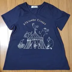 [美品]可愛い動物サーカス柄のサムネイル