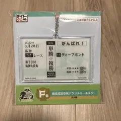 タイトーくじ HORSE HEROES 2024 F賞 ディープボンド