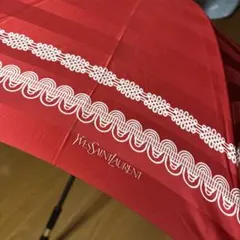 Yves Saint Laurent 雨傘 レッド ストライプのサムネイル