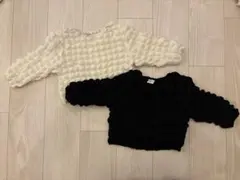 まとめ買い値引きあり【セット】キッズ ぽこぽこカットソー95cm