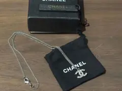 CHANEL ココマーク ラインストーン ネックレス ★美品★シャネルのサムネイル