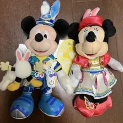 ディズニーイースター2019 ぬいぐるみバッジセット　うさたま