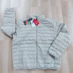 【新品】グラフェン素材のダウン羽毛ジャケット LL